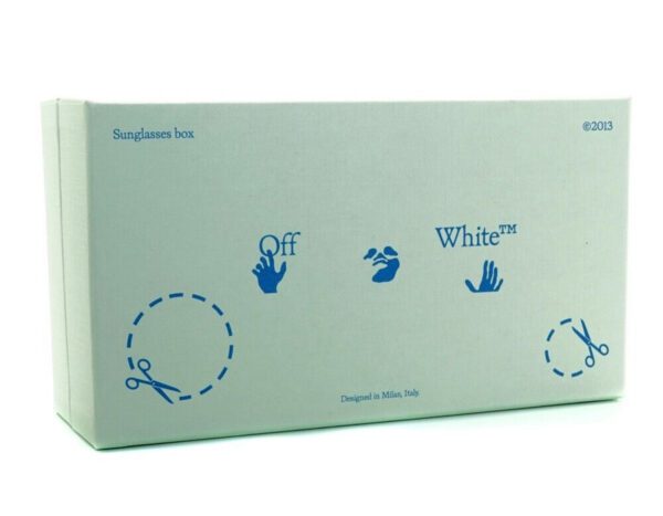 Off-White Style 46 Havana Blue Block Light 56mm - Image 3