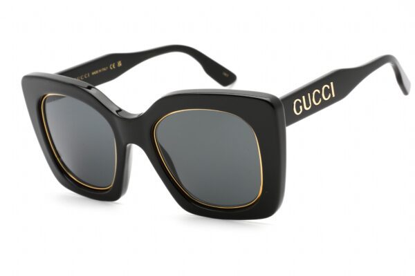 Gucci  GG1151S /Shiny Black -Dark Grey 001