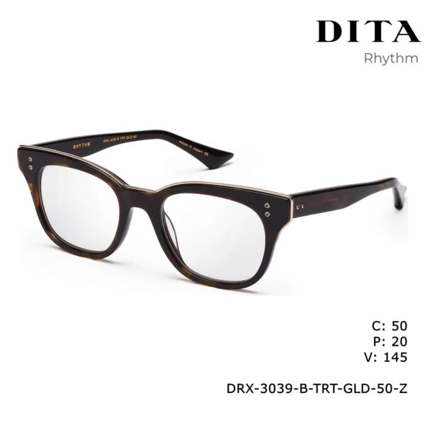 Dita DRX-3039-B-TRT-GLD-50-Z 50mm