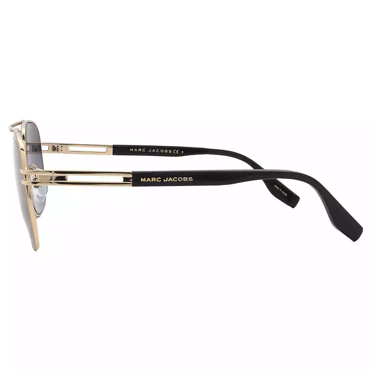 MARC JACOBS MARC-633/S-0RHL/9O Sunglasses Sun Glasses 0RHL GOLD Authentic New 60 Marc Jacobs Dark Grey Shaded Navigator Men main image 4